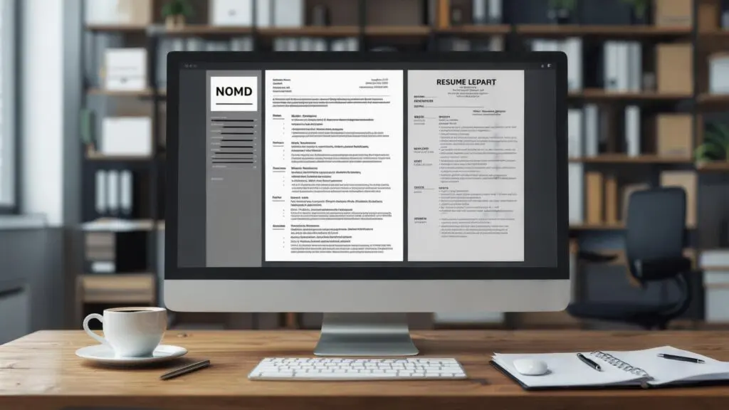 combination resume template