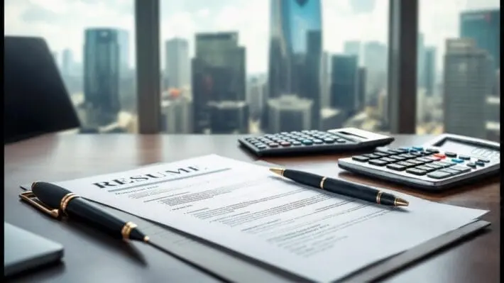 finance resume examples