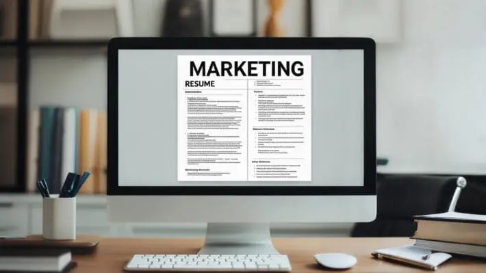 marketing resume examples