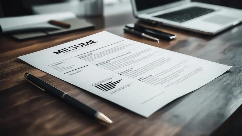 modern resume template