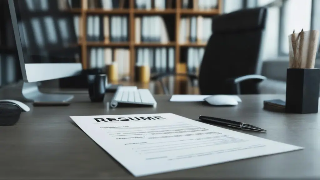 resume job description examples