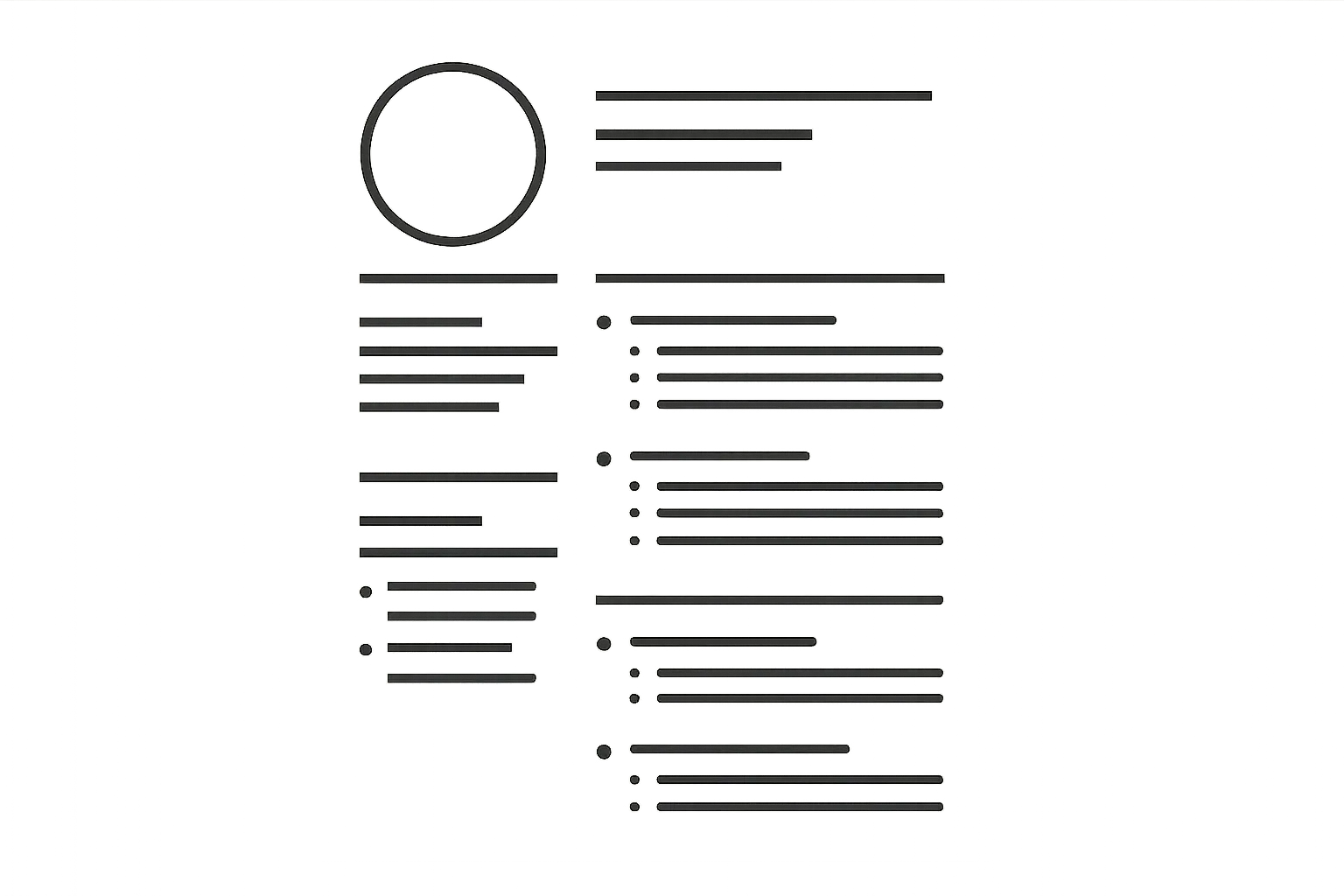 Chronological resume space allocation