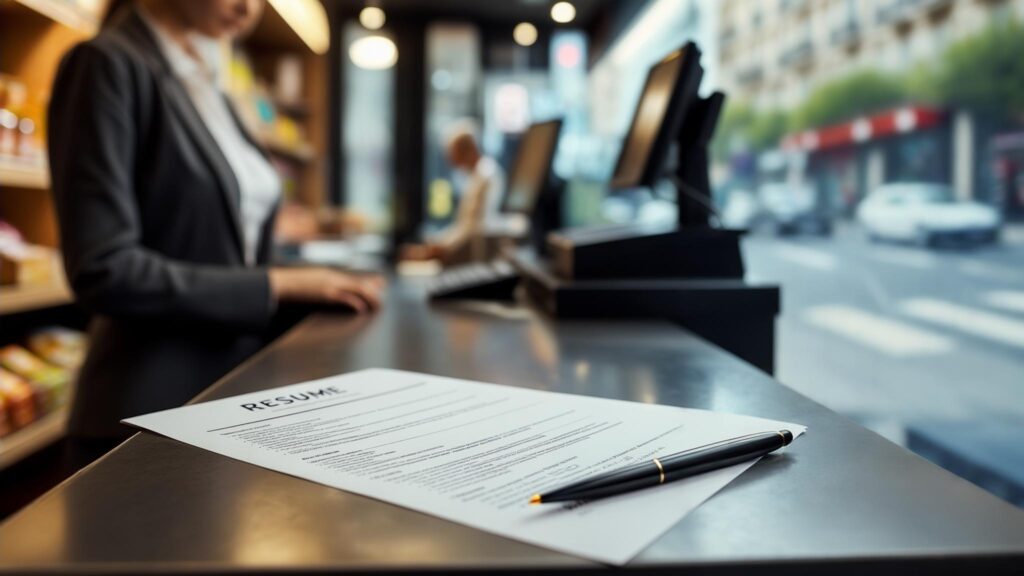 cashier resume examples