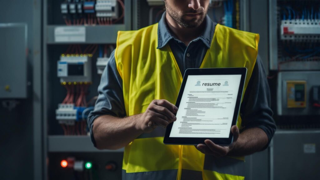electrician resume examples
