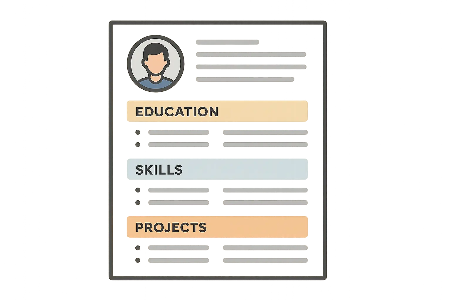Resume content structure effectiveness