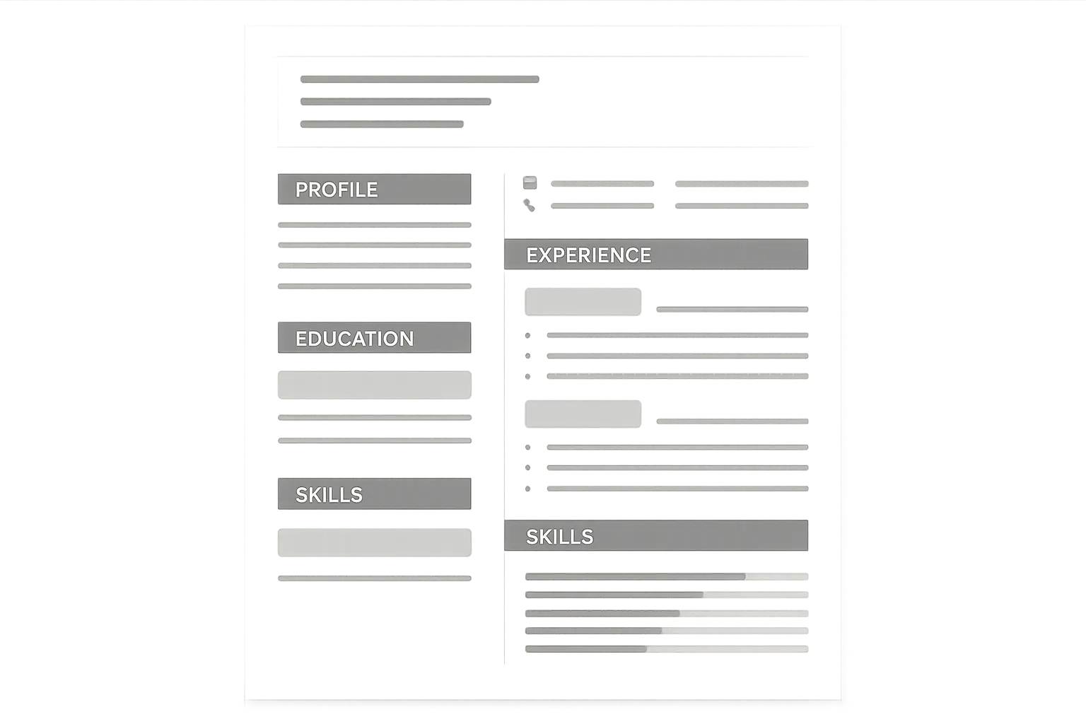 Critical resume elements for sales positions