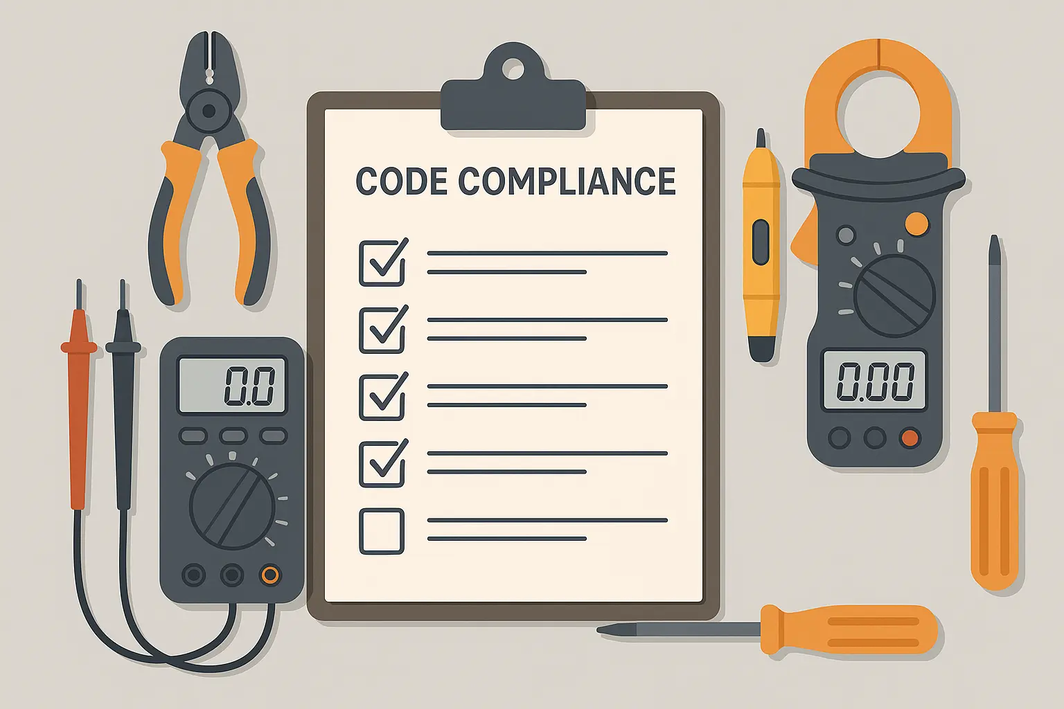 Electrical inspector resume highlighting code compliance expertise