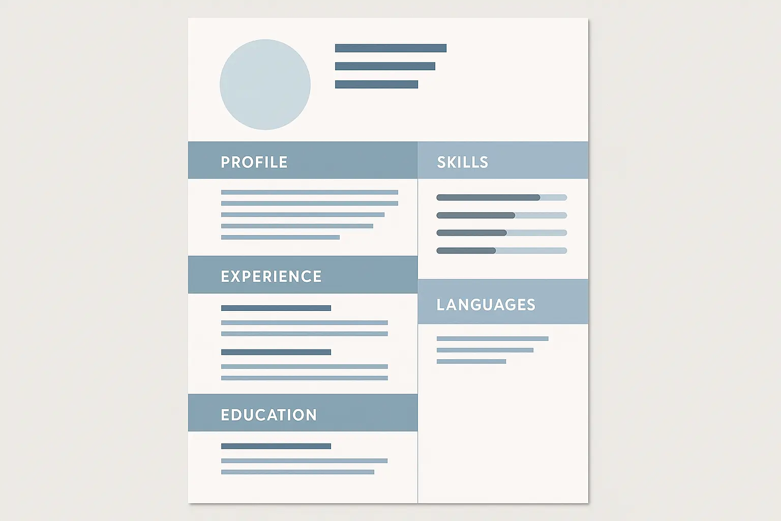 Resume formatting examples