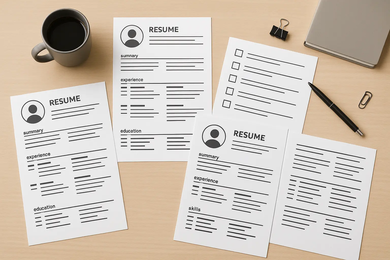 Management resume evaluation framework