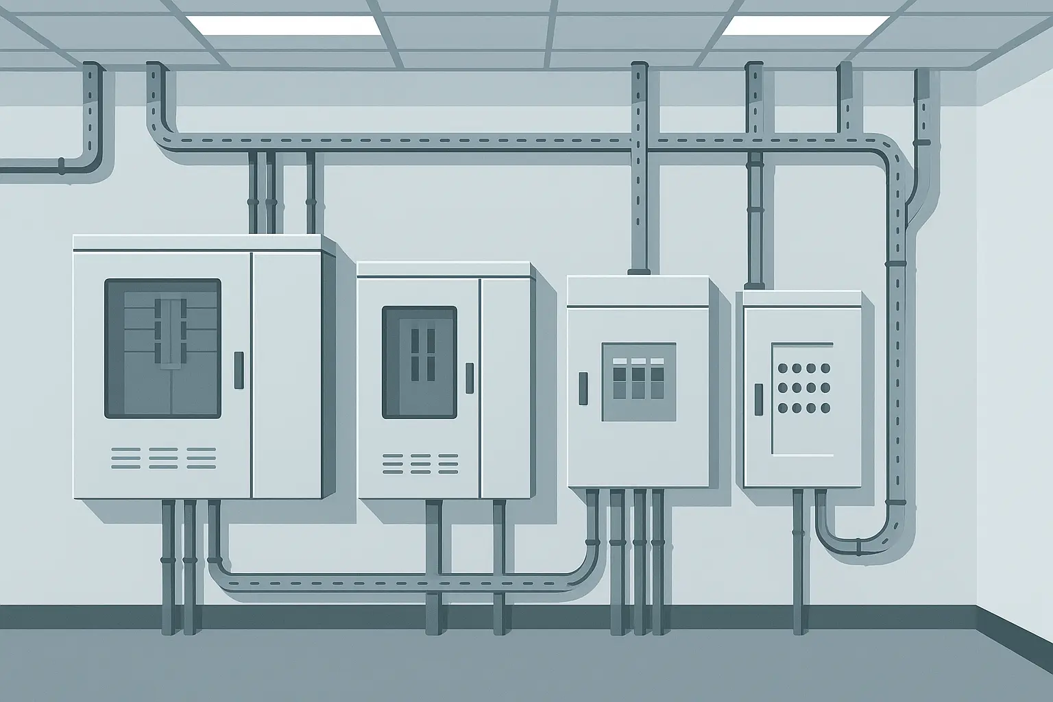 Commercial electrician resume showing project management skills