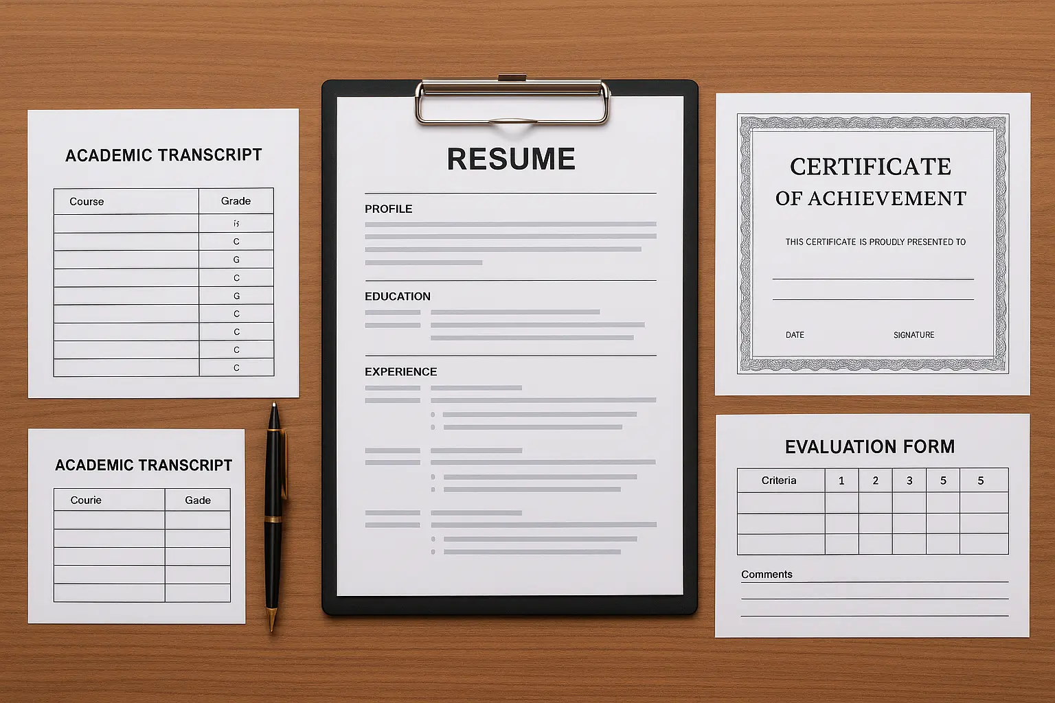 academic focus vs professional experience comparison