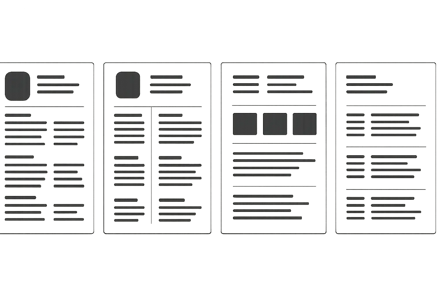 Resume format template examples