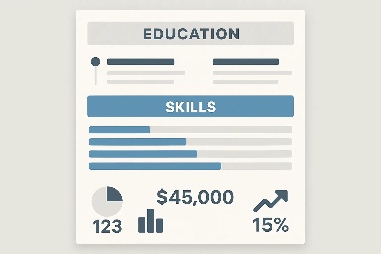 Entry-level sales resume template examples