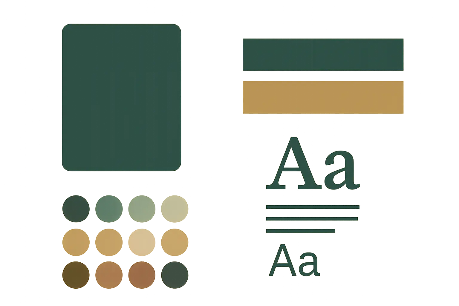 Personal branding elements in resume templates