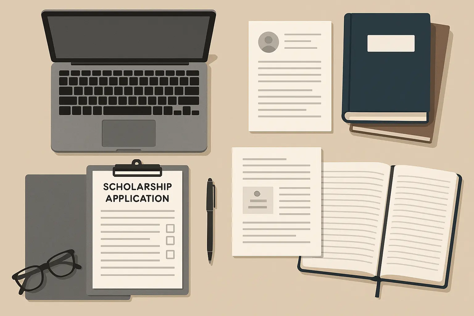 scholarship resume examples layout