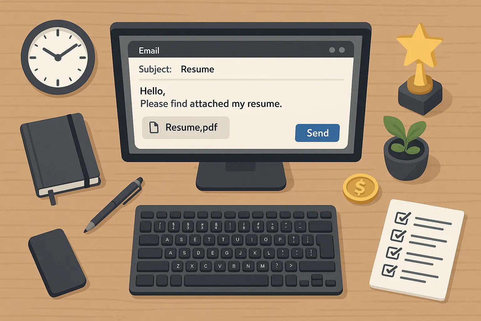Company research techniques for personalized resume emails