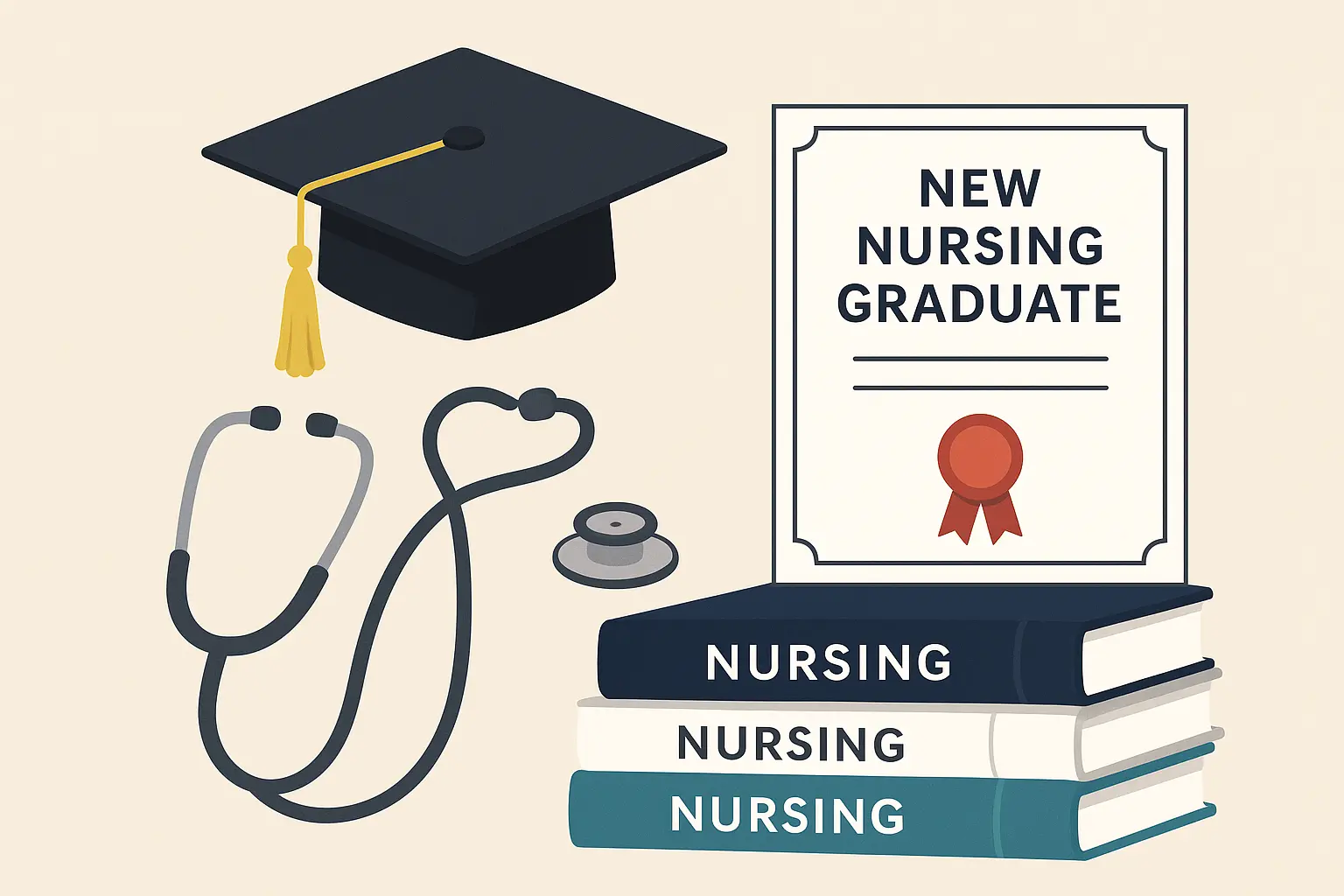 New graduate RN resume example with clinical rotations