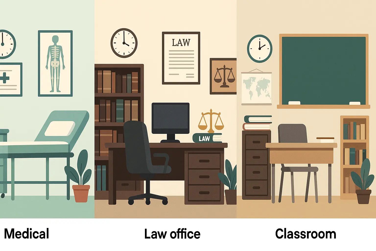 Remote office assistant working from home setup