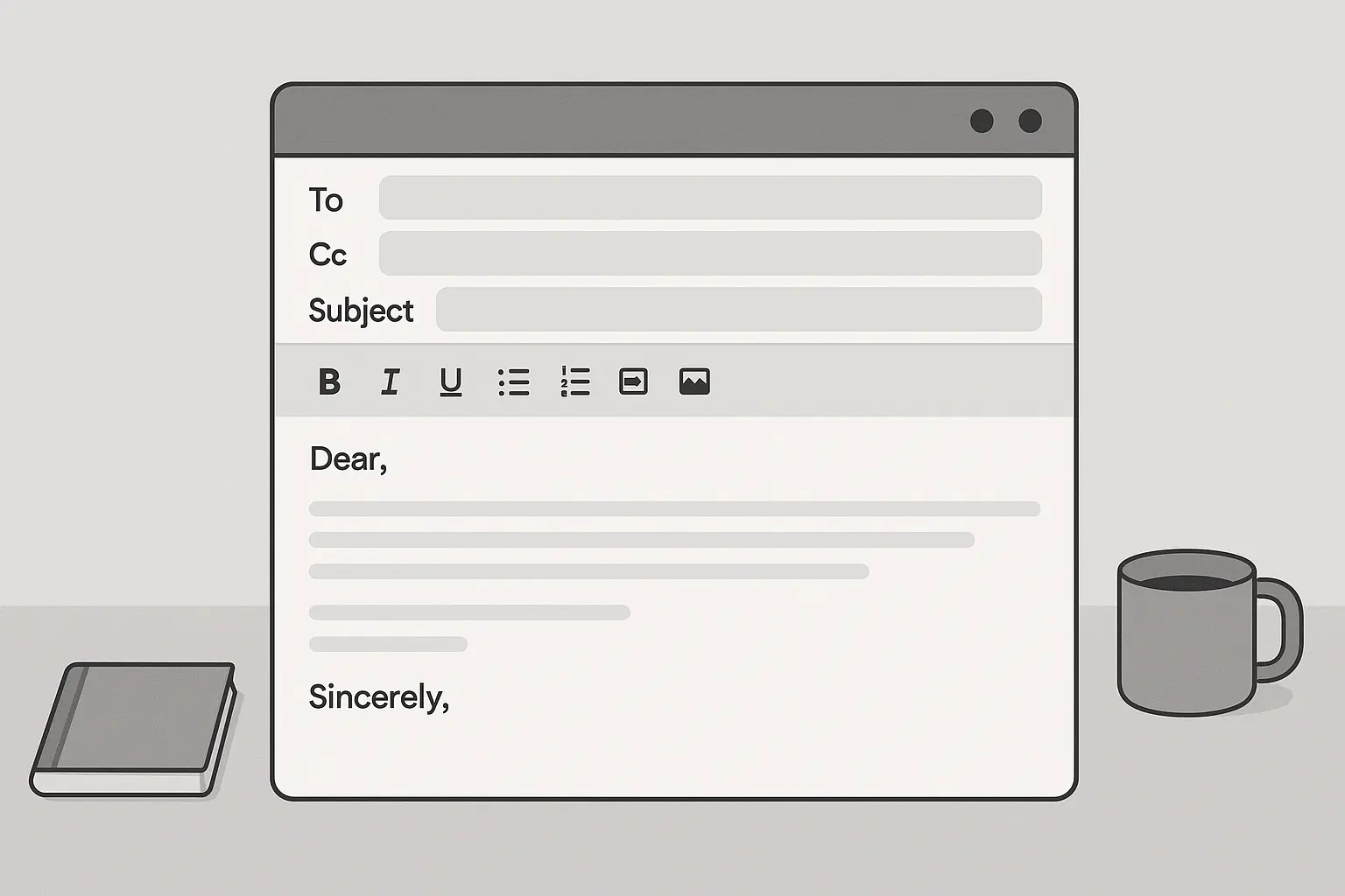 Professional email body structure for resume submission
